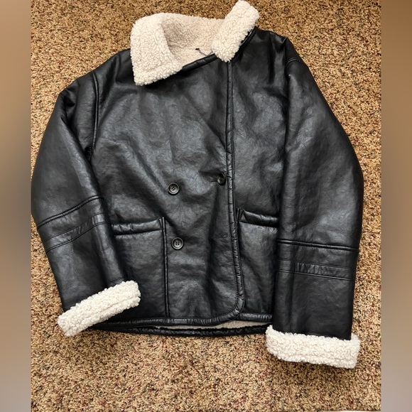 We The Free Jackets & Blazers - We The Free Kaja Vegan Bonded Peacoat